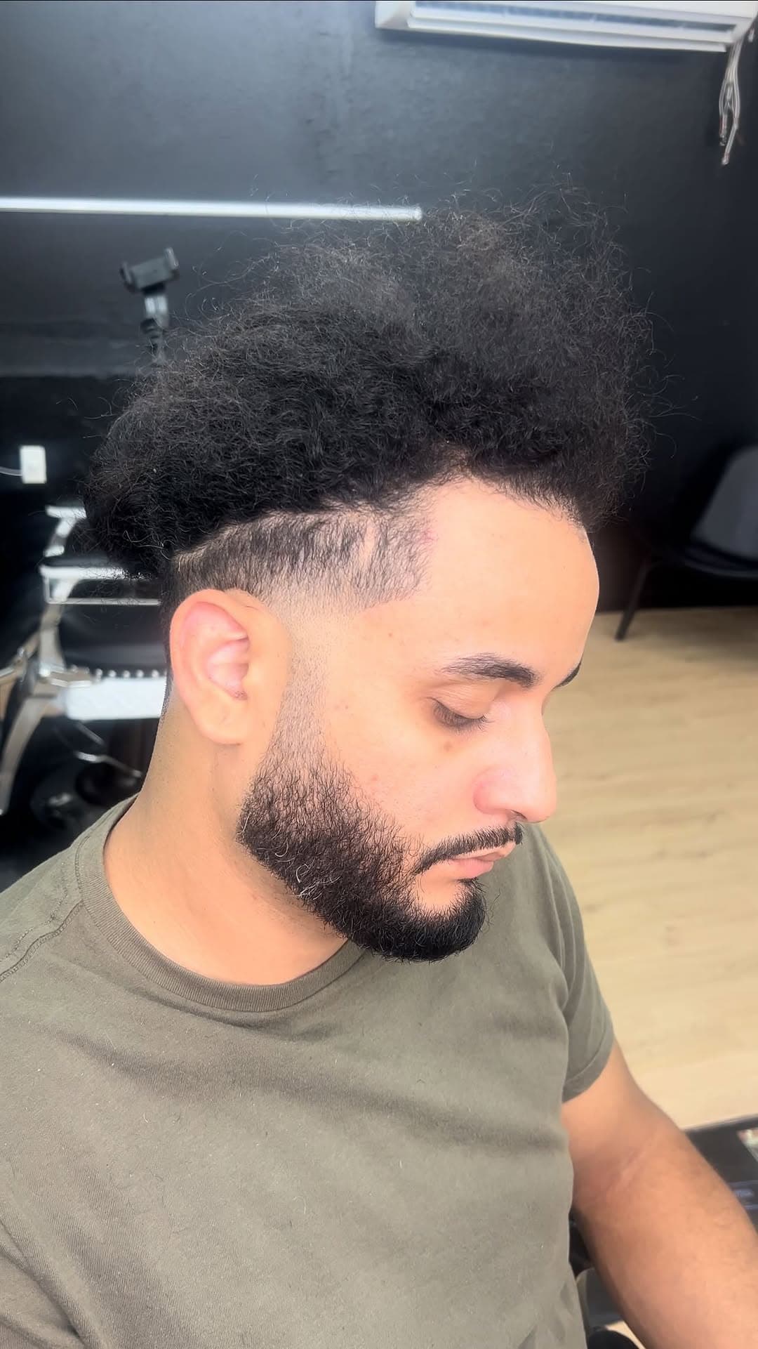 Drop fade haircut Tampa barber
