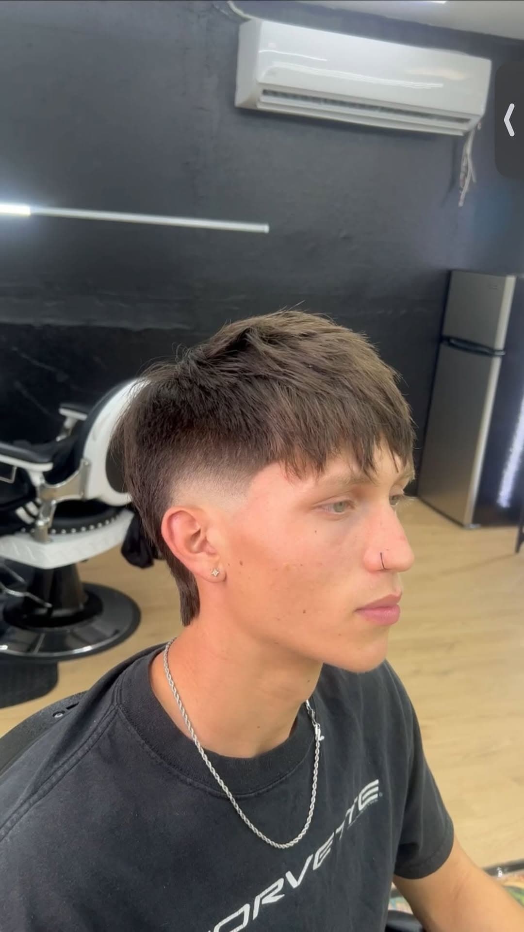Crisp clean cut by LOS barber