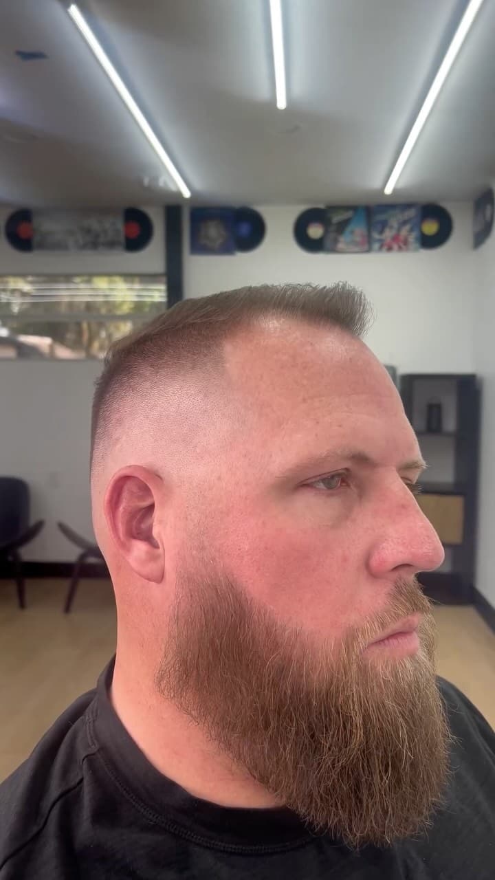 Bald fade Tampa precision barber